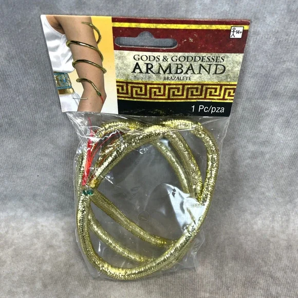 Gods & Goddesses White Toga & Accessory Lot Adult Unisex Halloween Costume 1 Sz - Picture 4 of 8